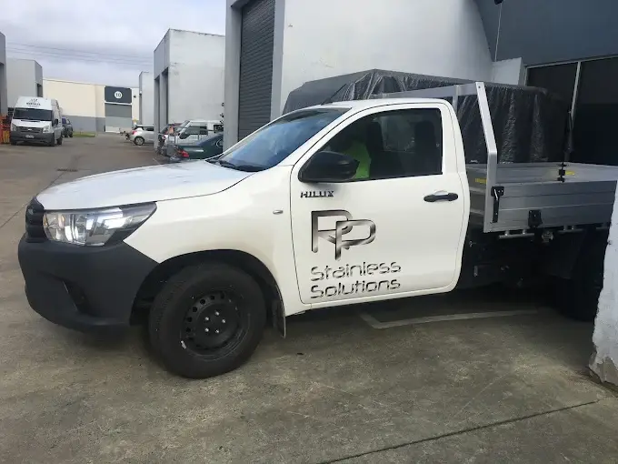 Stainless Solutions vehicle wrap